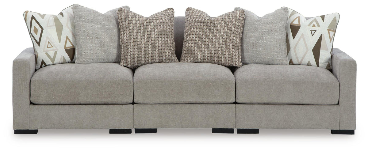 Aslan Court Sectional - 20305S2 - product view or room setting; complete kit and included component views (supplier image 43)