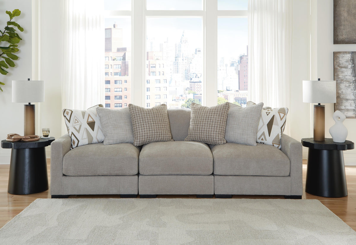 Aslan Court Sectional - 20305S2 - product view or room setting; complete kit and included component views (supplier image 44)