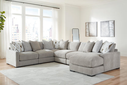 Aslan Court Sectional - 20305S7 - product view or room setting; complete kit and included component views (supplier image 46)