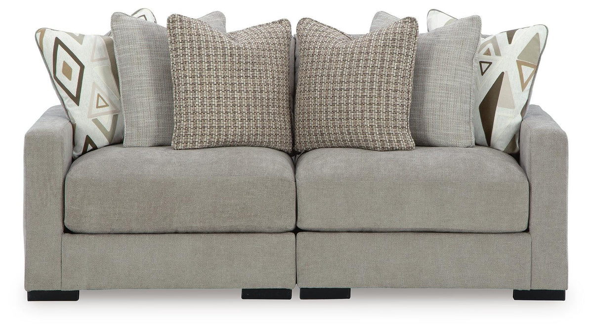 Aslan Court Sectional - 20305S1 - product view or room setting; complete kit and included component views (supplier image 49)