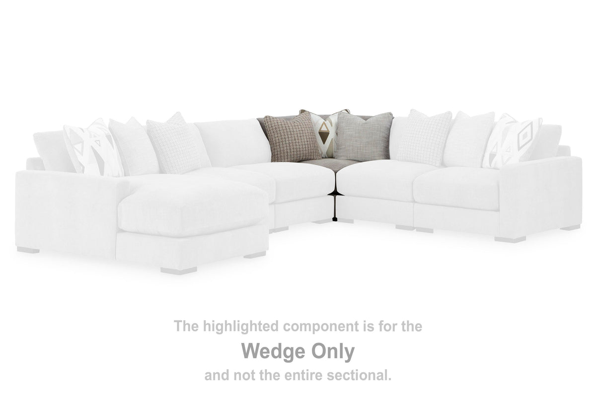 Aslan Court Sectional - 20305S6, 20305S7, 20305S8 - product view or room setting; complete kit and included component views (supplier image 22)