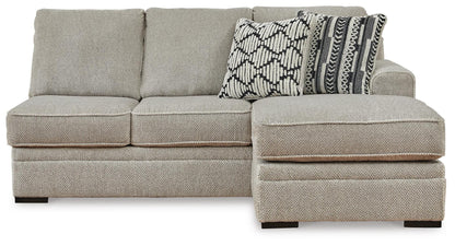 Calnita Sectional - 20502S2 - product view or room setting; complete kit and included component views (supplier image 8)