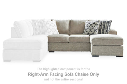 Calnita Sectional - 20502S2 - product view or room setting; complete kit and included component views (supplier image 7)