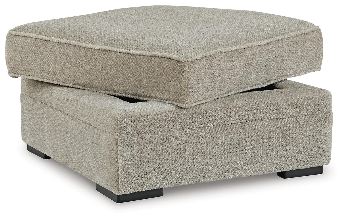 Calnita Oversized Swivel Chair and Ottoman - 20502U1 - product view or room setting; complete kit and included component views (supplier image 4)