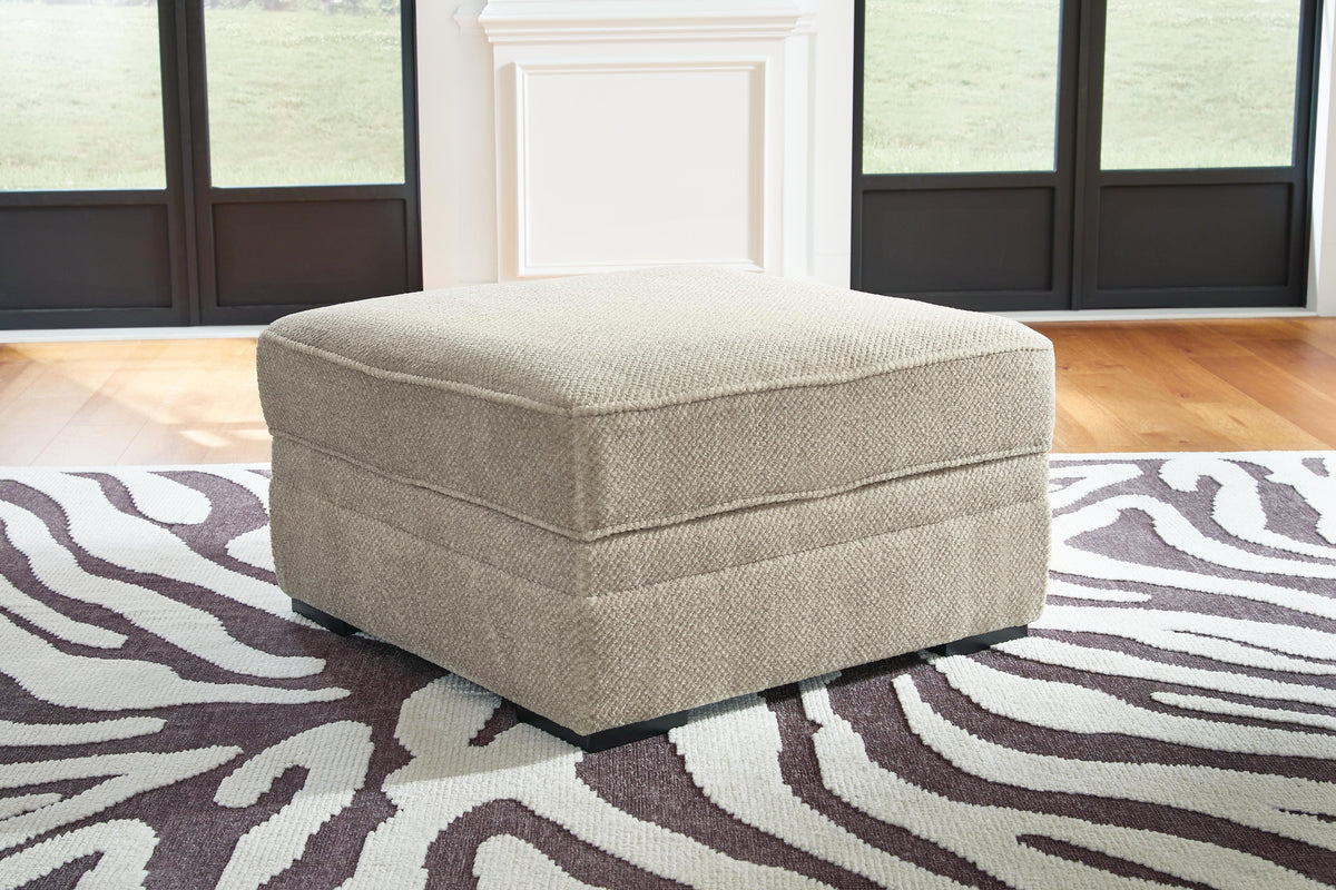 Calnita Ottoman With Storage - 2050211 - product view or room setting; only ottoman included (supplier image 2)
