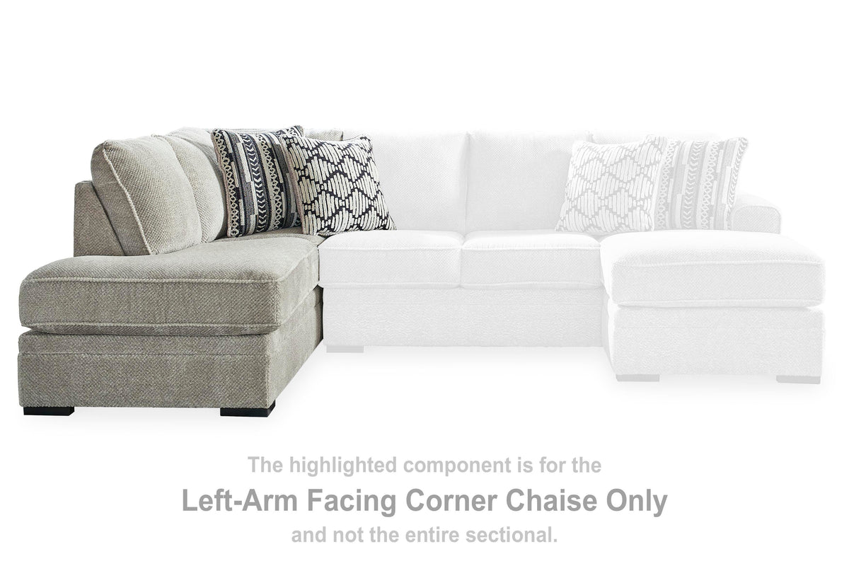 Calnita Sectional - 20502S2 - product view or room setting; complete kit and included component views (supplier image 10)