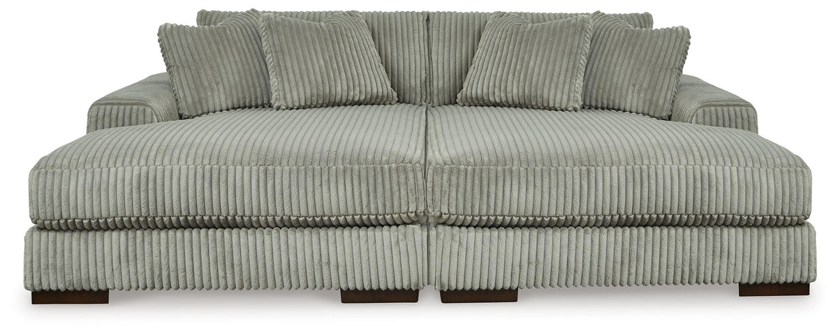 Lindyn Sectional - 21105S11 - product view or room setting; complete kit and included component views (supplier image 145)