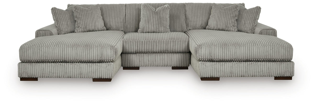 Lindyn Sectional - 21105S18 - product view or room setting; complete kit and included component views (supplier image 159)