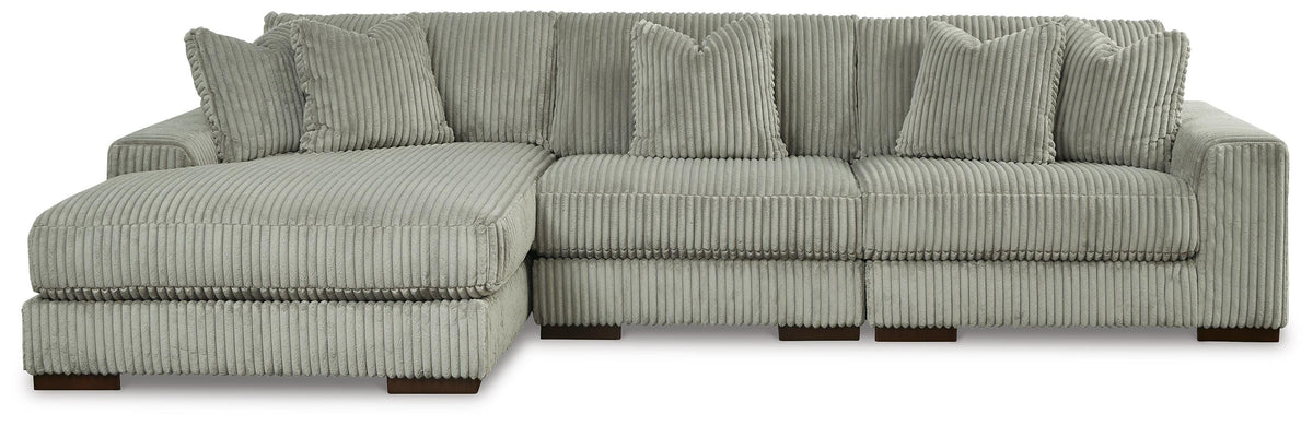 Lindyn Sectional - 21105S10 - product view or room setting; complete kit and included component views (supplier image 135)