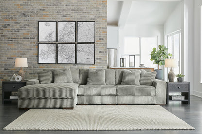 Lindyn Sectional - 21105S10 - product view or room setting; complete kit and included component views (supplier image 136)