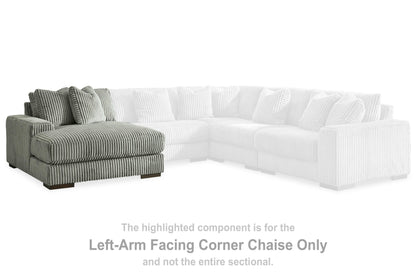 Lindyn Sectional - 21105S6, 21105S3, 21105S8, 21105S10, 21105S11, 21105S17, 21105S18, 21105S20 - product view or room setting; complete kit and included component views (supplier image 6)