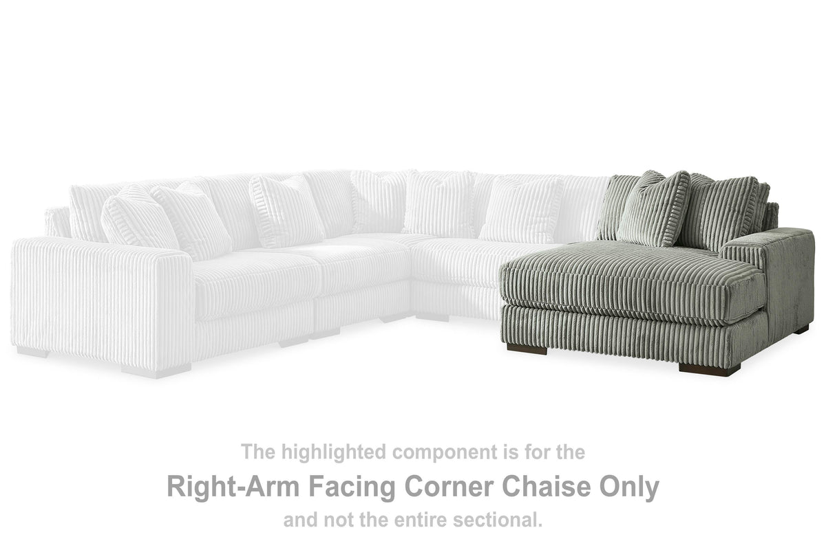 Lindyn Sectional - 21105S7, 21105S4, 21105S9, 21105S11, 21105S15, 21105S19, 21105S18, 21105S20 - product view or room setting; complete kit and included component views (supplier image 51)