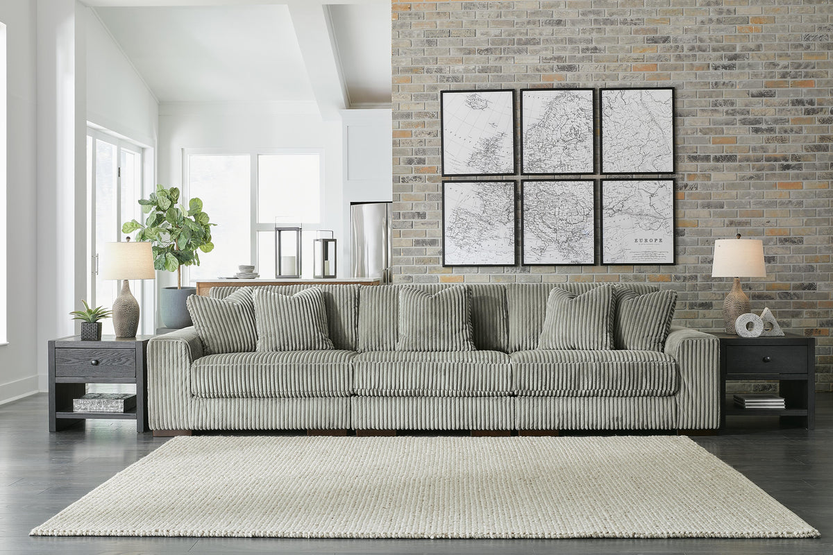 Lindyn Sectional - 21105S14 - product view or room setting; complete kit and included component views (supplier image 151)