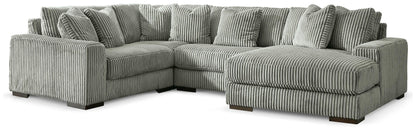 Lindyn Sectional - 21105S15 - product view or room setting; complete kit and included component views (supplier image 146)