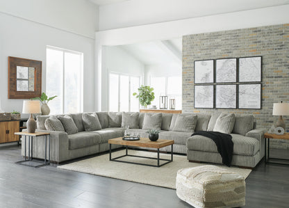 Lindyn Sectional - 21105S19 - product view or room setting; complete kit and included component views (supplier image 157)