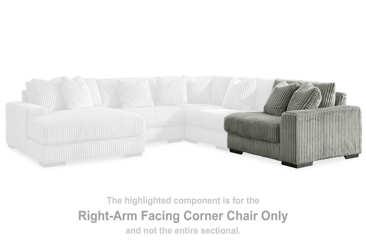Lindyn Sectional - 21105S6, 21105S3, 21105S5, 21105S1, 21105S8, 21105S10, 21105S17, 21105S14, 21105S2 - product view or room setting; complete kit and included component views (supplier image 18)