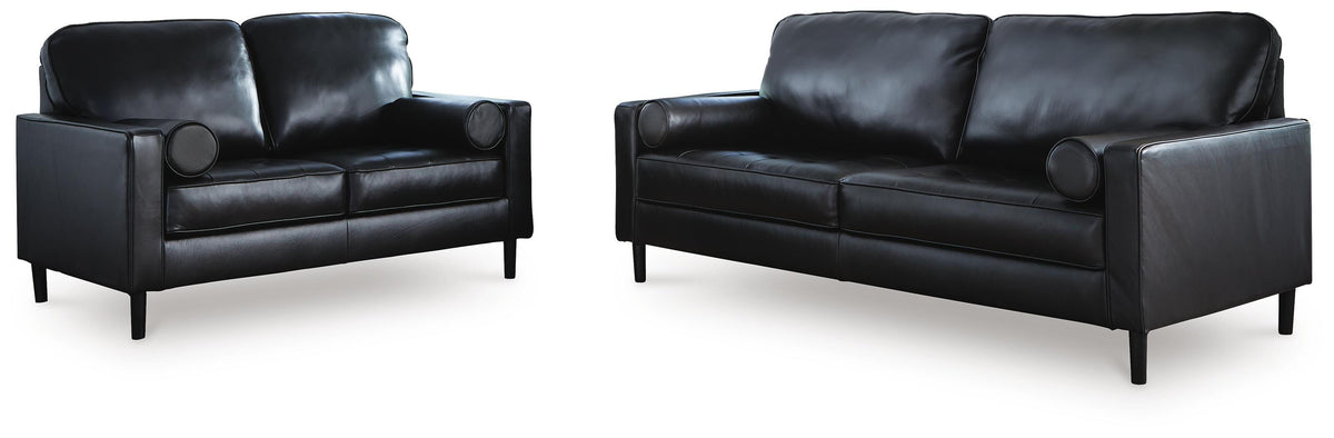 Bryceview Sofa and Loveseat - 21205U1 - product view or room setting; complete kit and included component views (supplier image 1)