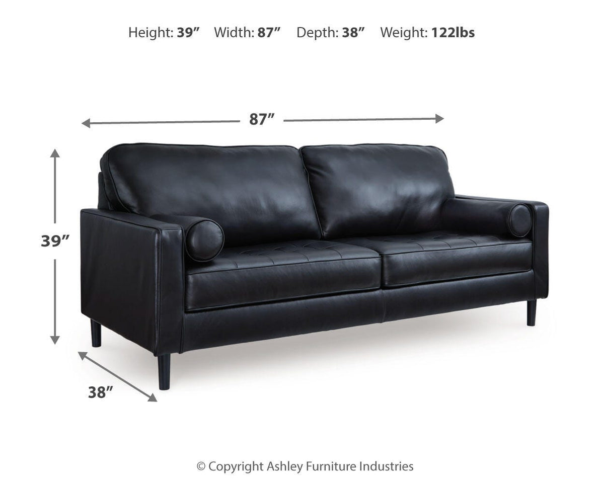 Bryceview Sofa - 2120538 - approximate manufacturer dimensions (supplier image 7)