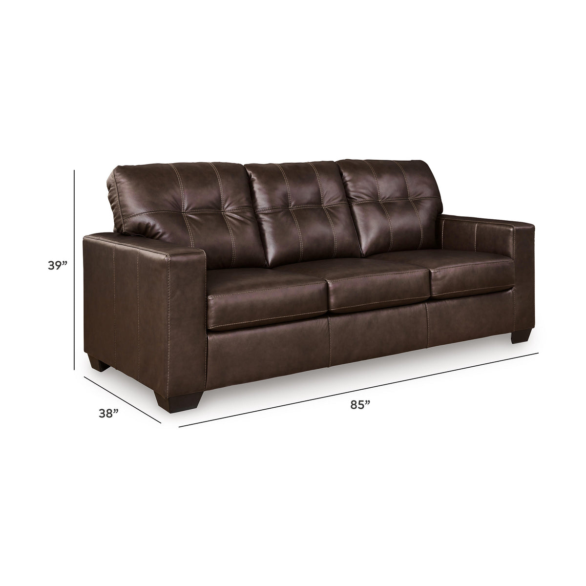 Santorine Sofa - 2170638 - approximate manufacturer dimensions (supplier image 8)