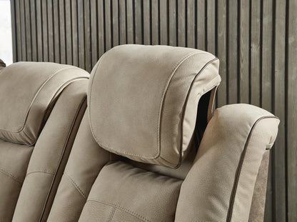 Next-Gen Durapella Power Reclining Loveseat with Console - 2200318 - product view or room setting; only loveseat included (supplier image 35)
