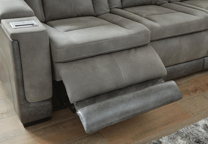 Next-Gen Durapella Power Reclining Loveseat with Console - 2200418 - product view or room setting; only loveseat included (supplier image 55)