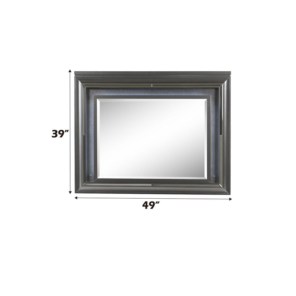 Sawyer - Bedroom Set - Metallic Gray