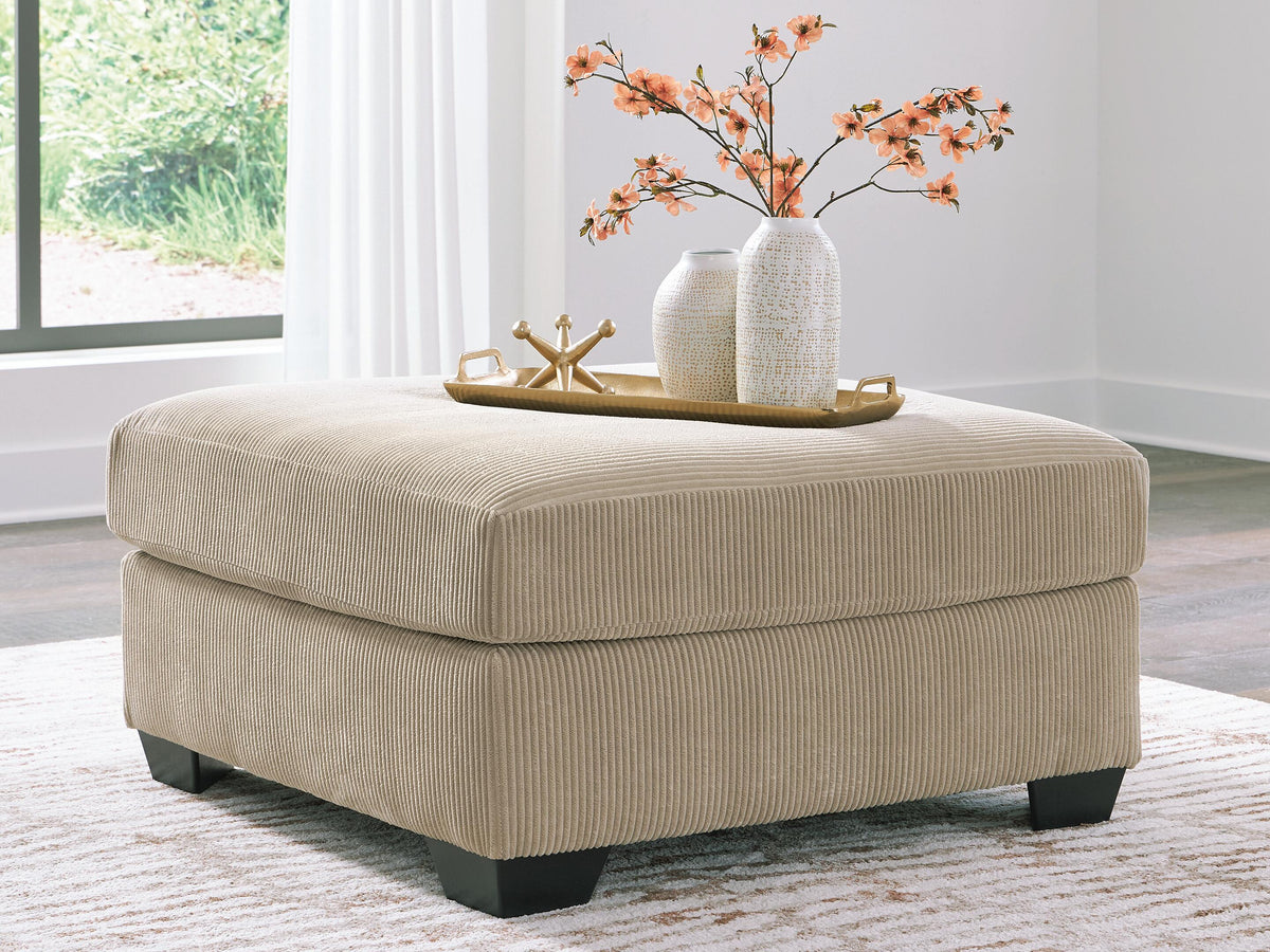 SimpleJoy Oversized Accent Ottoman - 2420308 - product view or room setting; only ottoman included (supplier image 6)