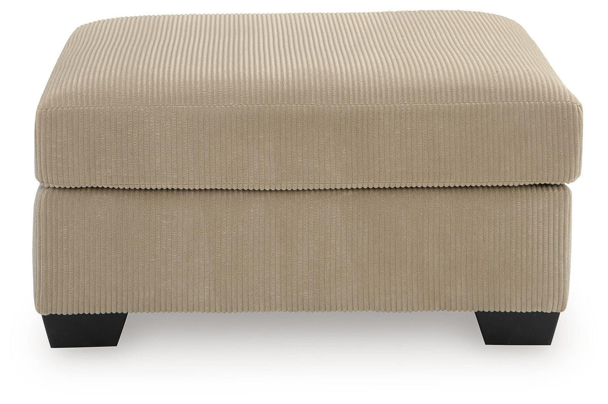 SimpleJoy Oversized Accent Ottoman - 2420308 - product view or room setting; only ottoman included (supplier image 7)