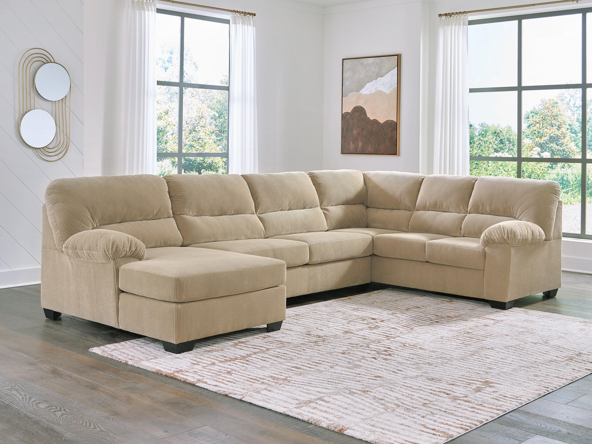 SimpleJoy Sectional - 24203S1 - product view or room setting; complete kit and included component views (supplier image 55)