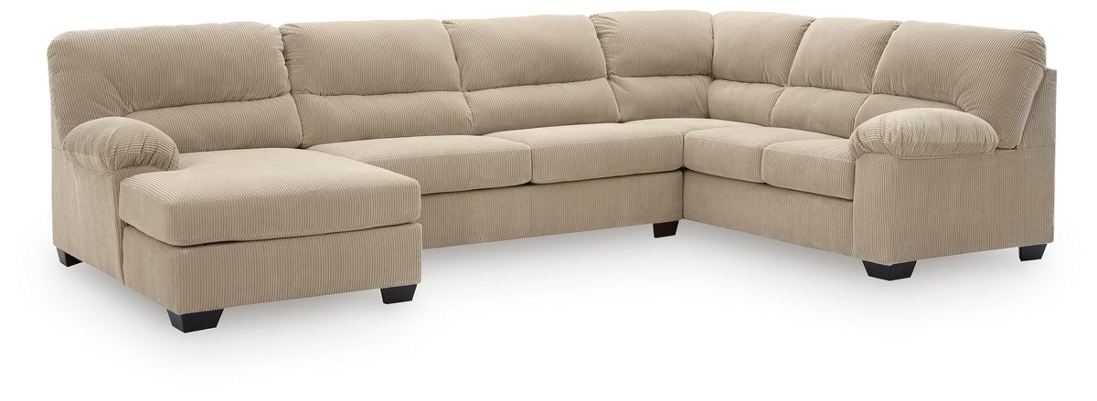 SimpleJoy Sectional - 24203S1 - product view or room setting; complete kit and included component views (supplier image 54)