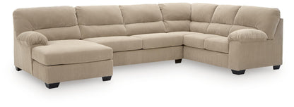 SimpleJoy Sectional - 24203S1 - product view or room setting; complete kit and included component views (supplier image 54)