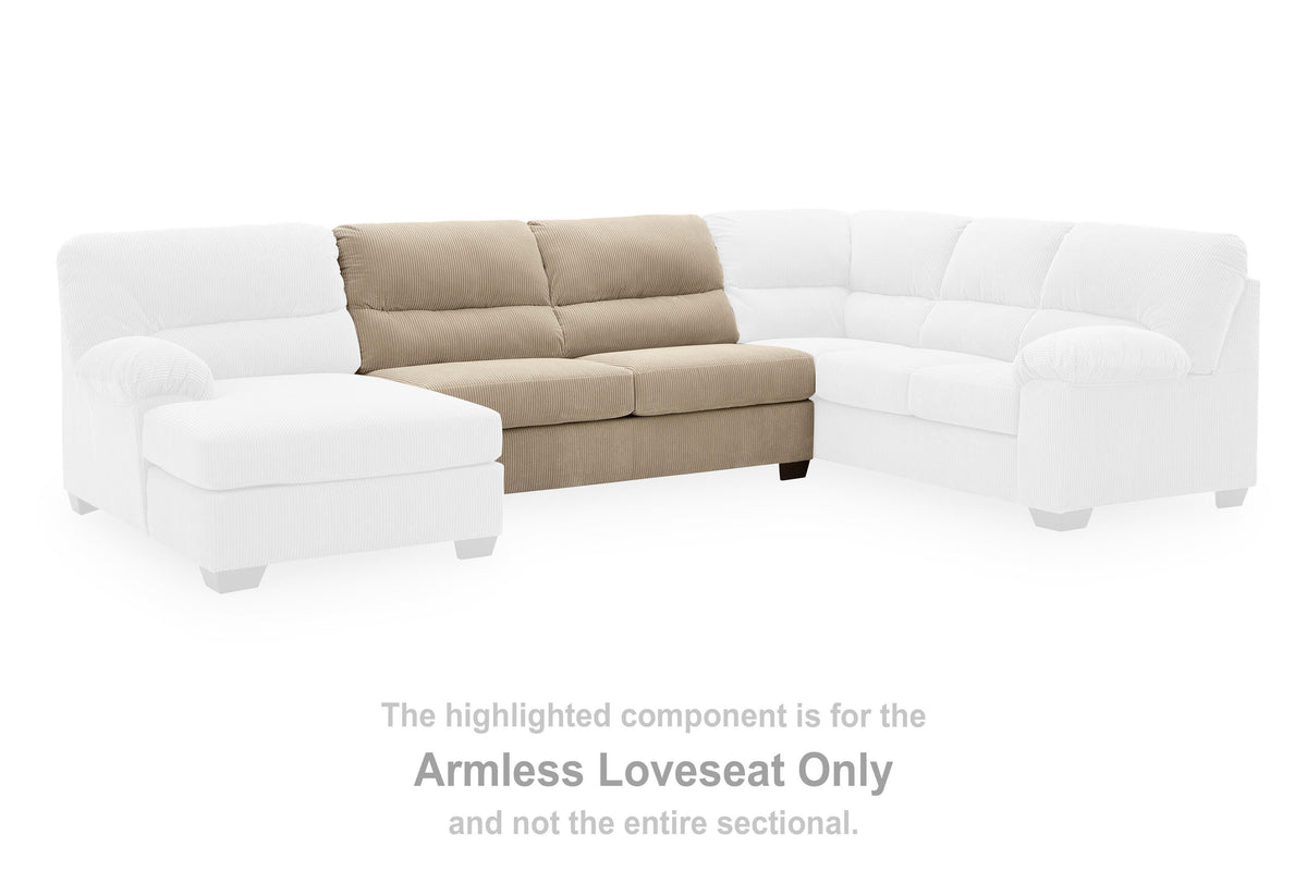 SimpleJoy Sectional - 24203S4, 24203S2, 24203S1 - product view or room setting; complete kit and included component views (supplier image 29)