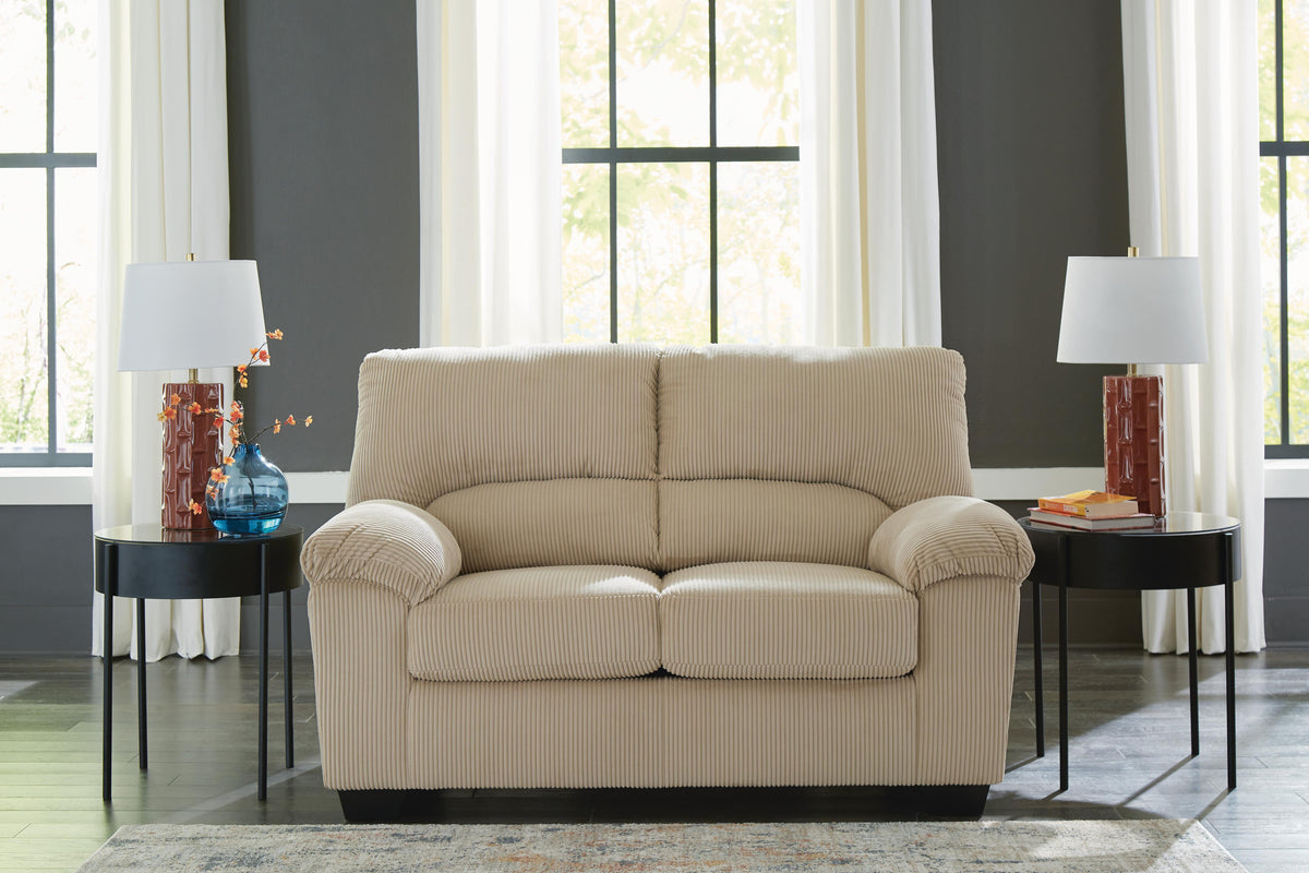 SimpleJoy Loveseat - 2420335 - product view or room setting; only loveseat included (supplier image 9)