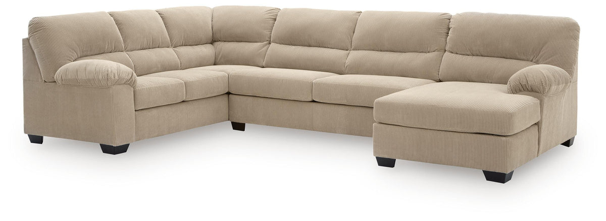 SimpleJoy Sectional - 24203S2 - product view or room setting; complete kit and included component views (supplier image 31)