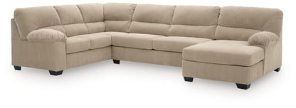 SimpleJoy Sectional - 24203S2 - product view or room setting; complete kit and included component views (supplier image 31)