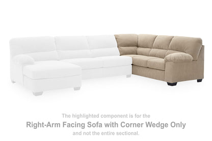 SimpleJoy Sectional - 24203S1 - product view or room setting; complete kit and included component views (supplier image 57)