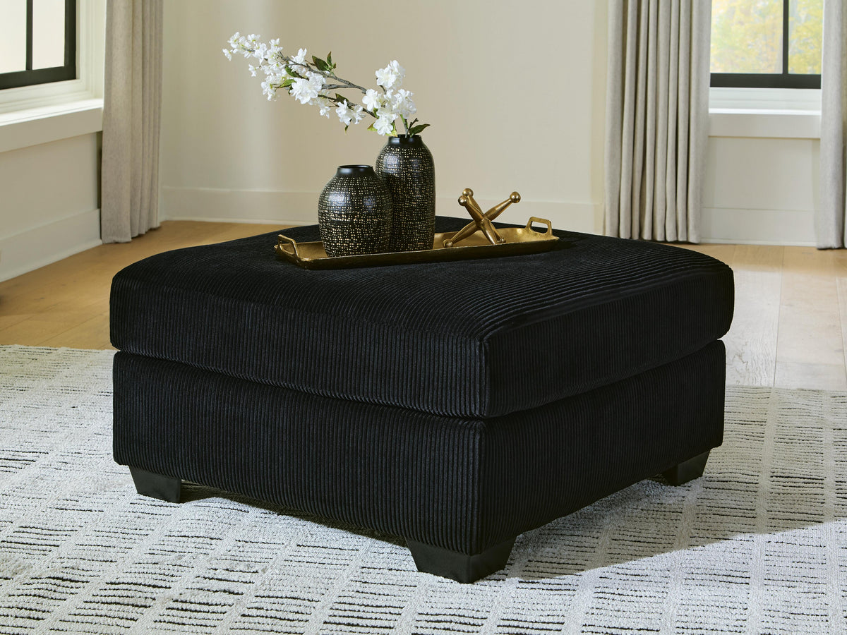 SimpleJoy Oversized Accent Ottoman - 2420408 - product view or room setting; only ottoman included (supplier image 9)