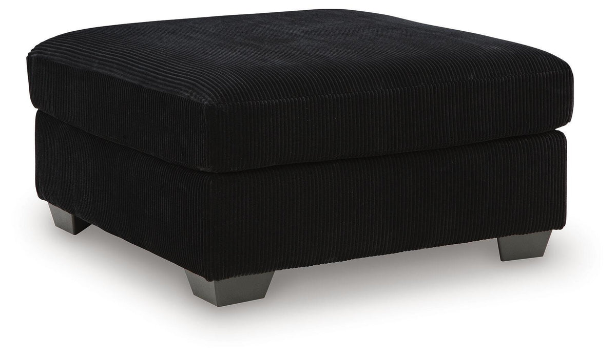 SimpleJoy Oversized Accent Ottoman - 2420408 - product view or room setting; only ottoman included (supplier image 8)
