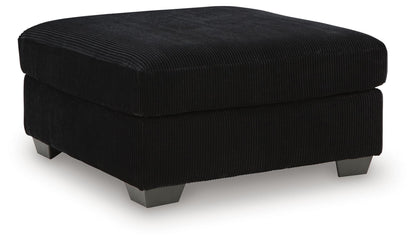 SimpleJoy Oversized Accent Ottoman - 2420408 - product view or room setting; only ottoman included (supplier image 8)