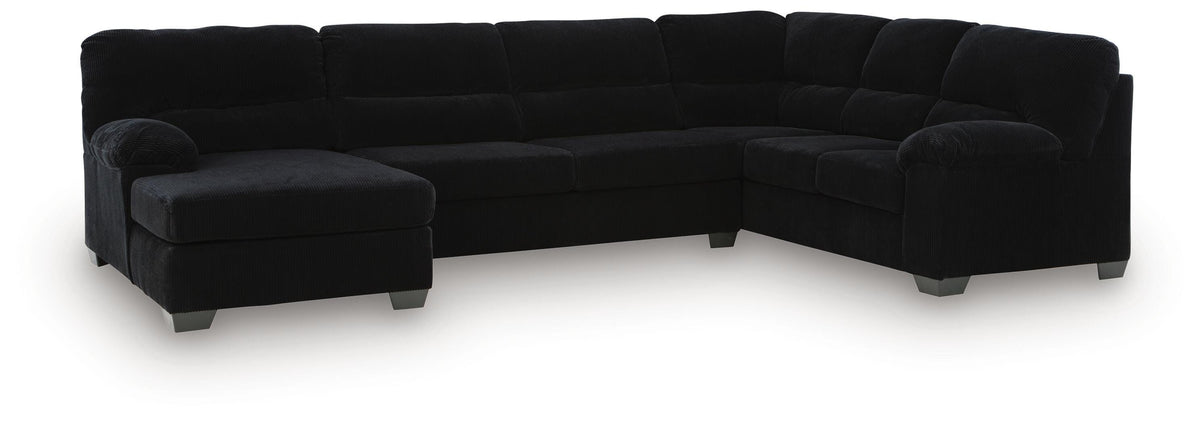 SimpleJoy Sectional - 24204S1 - product view or room setting; complete kit and included component views (supplier image 49)