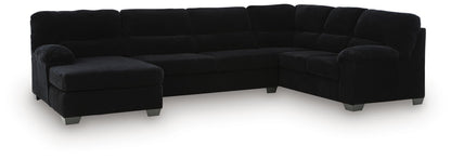 SimpleJoy Sectional - 24204S1 - product view or room setting; complete kit and included component views (supplier image 49)