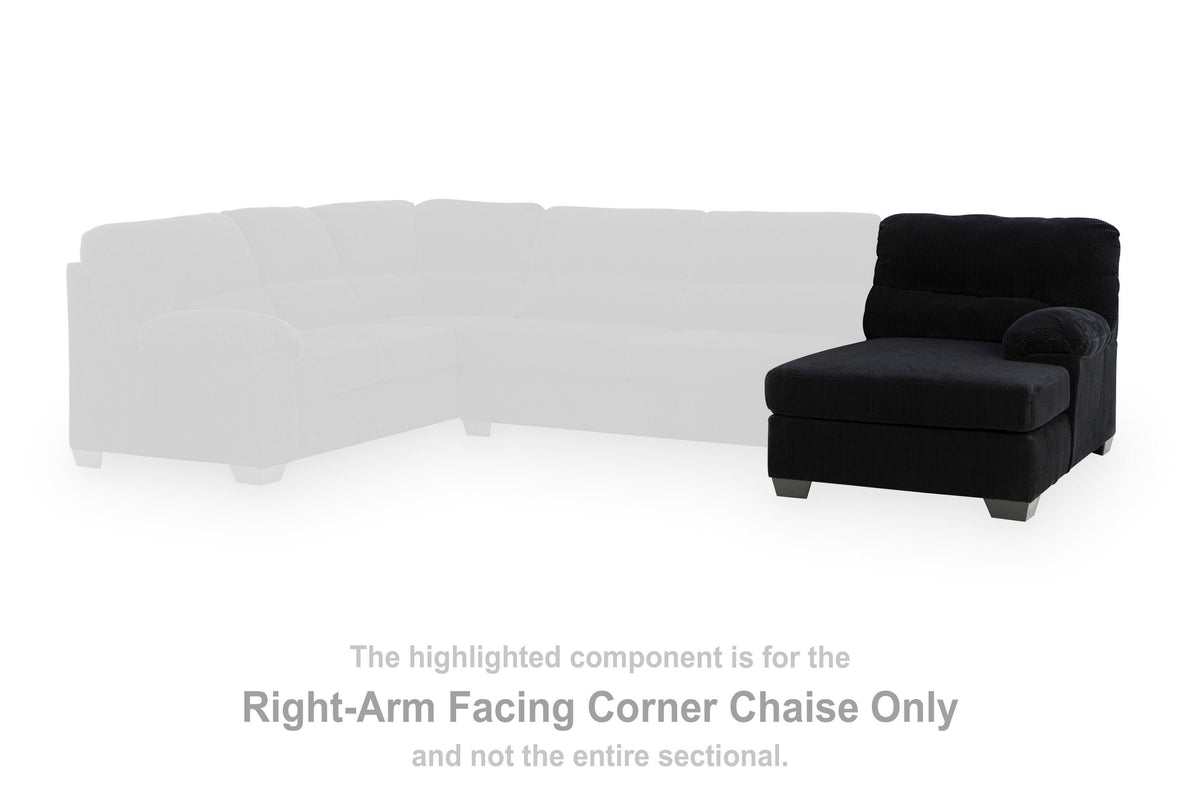 SimpleJoy Sectional - 24204S4, 24204S3, 24204S2 - product view or room setting; complete kit and included component views (supplier image 17)