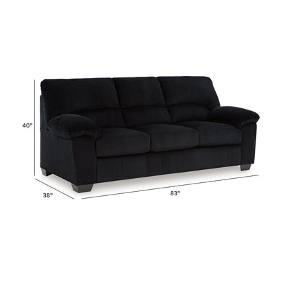 SimpleJoy Sofa - 2420438 - approximate manufacturer dimensions (supplier image 7)