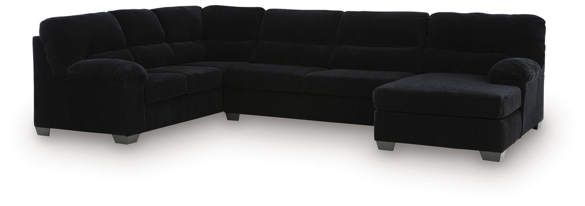 SimpleJoy Sectional - 24204S2 - product view or room setting; complete kit and included component views (supplier image 44)