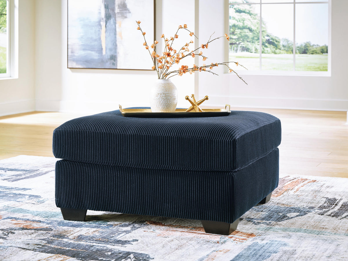 SimpleJoy Oversized Accent Ottoman - 2420508 - product view or room setting; only ottoman included (supplier image 2)