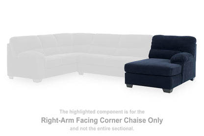 SimpleJoy Sectional - 24205S2, 24205S4, 24205S3 - product view or room setting; complete kit and included component views (supplier image 5)