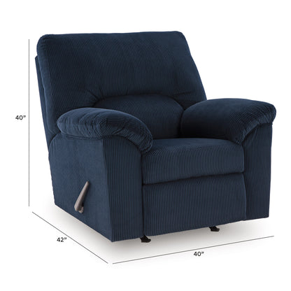 SimpleJoy Recliner - 2420525 - approximate manufacturer dimensions (supplier image 20)