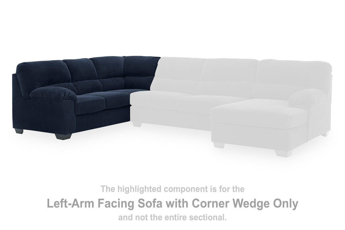 SimpleJoy Sectional - 24205S2 - product view or room setting; complete kit and included component views (supplier image 11)