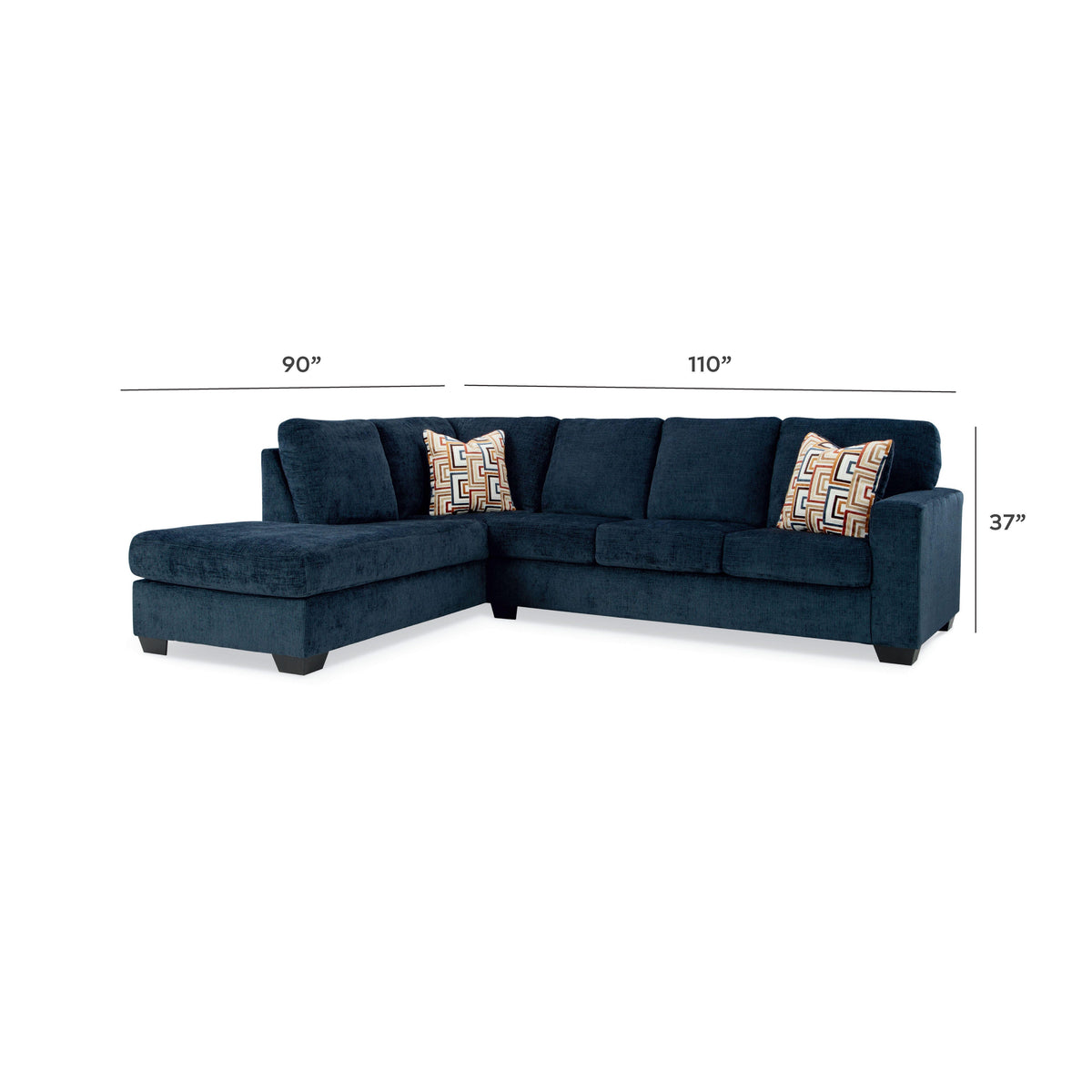 Aviemore Sectional - 24303S1 - approximate manufacturer dimensions (supplier image 51)