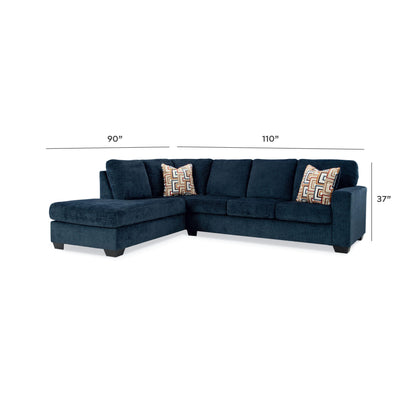 Aviemore Sectional - 24303S1 - approximate manufacturer dimensions (supplier image 51)